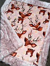 Load image into Gallery viewer, Floral Fawn Lovey Size