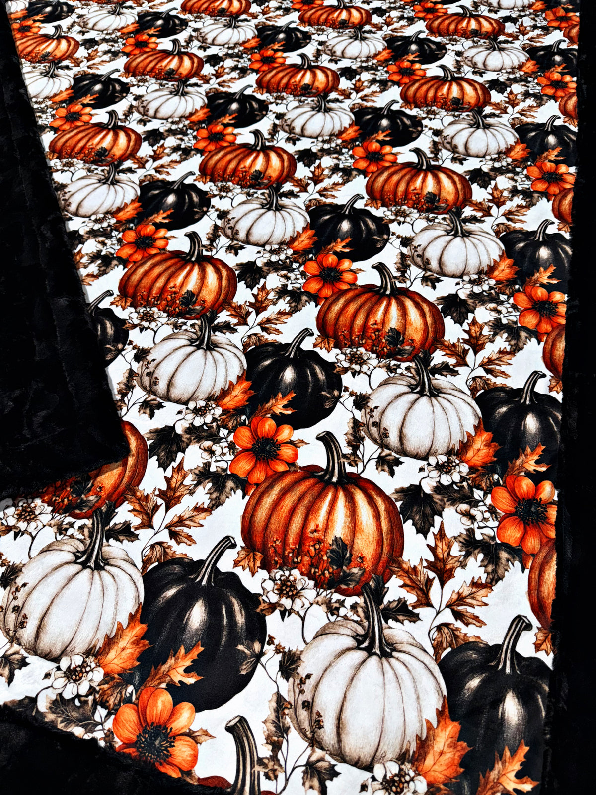 Fall Shimmer Beauty Pumpkins XL Adult Size
