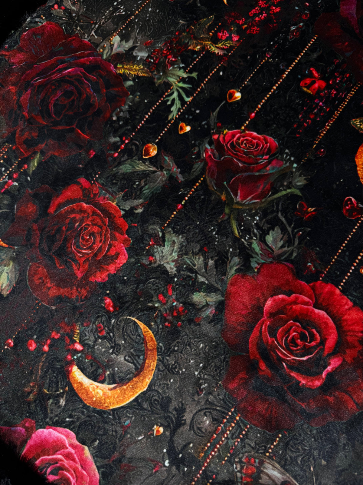 Dark Moon Roses XL Adult Size
