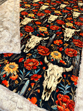 Load image into Gallery viewer, Rustic Florals Skulls XL Adult Size