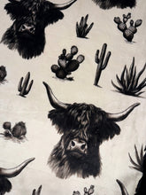 Load image into Gallery viewer, Black Highland Cows XL Adult Size
