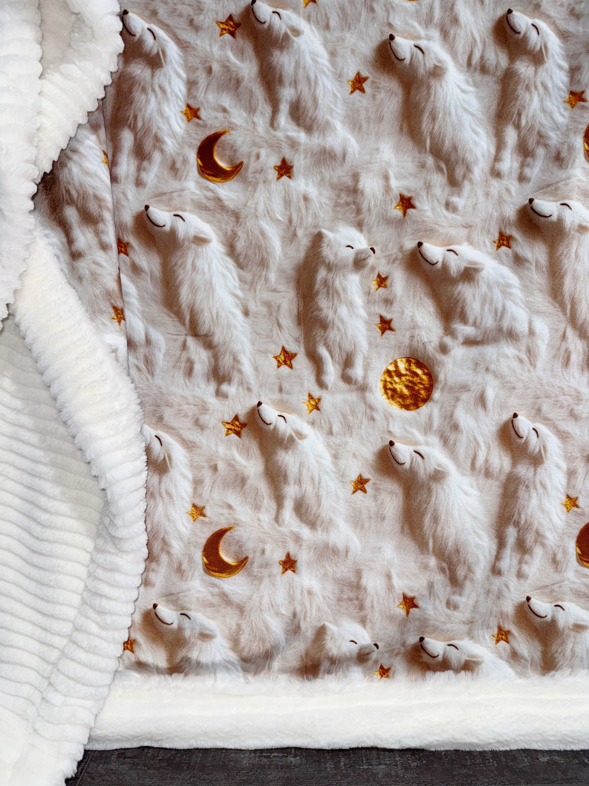 Extra Luxe Natural Oceana + Arctic Fox XL Adult Size