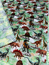 Load image into Gallery viewer, Dino Throw Size