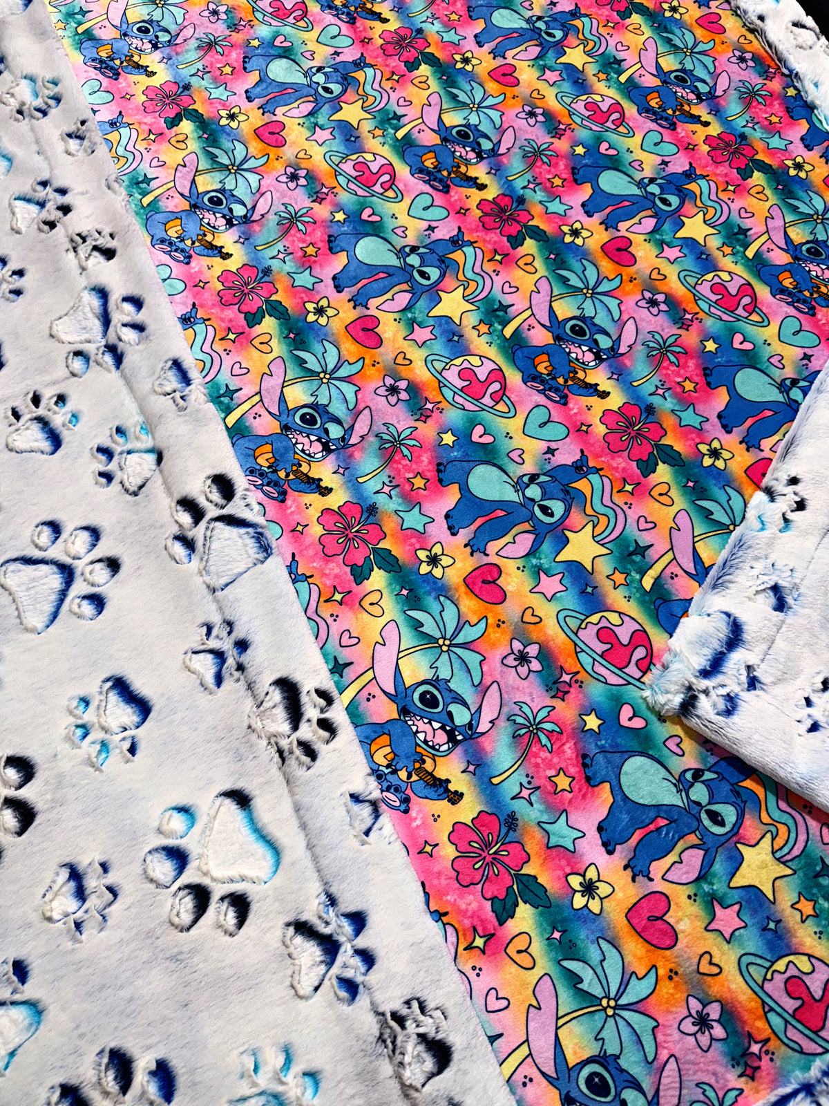 Prism Paws Throw