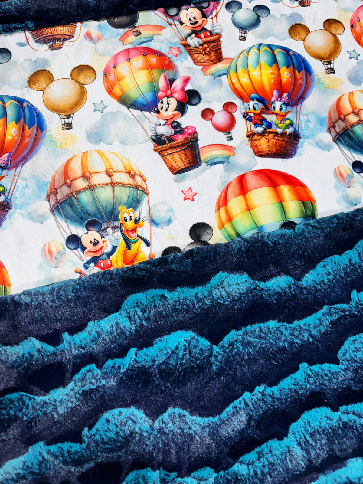 Balloon Rides XL Crib Size