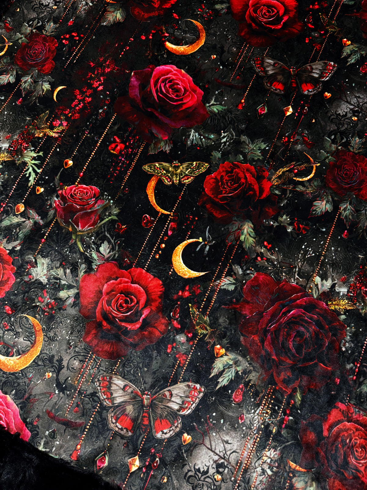 Dark Moon Roses XL Adult Size