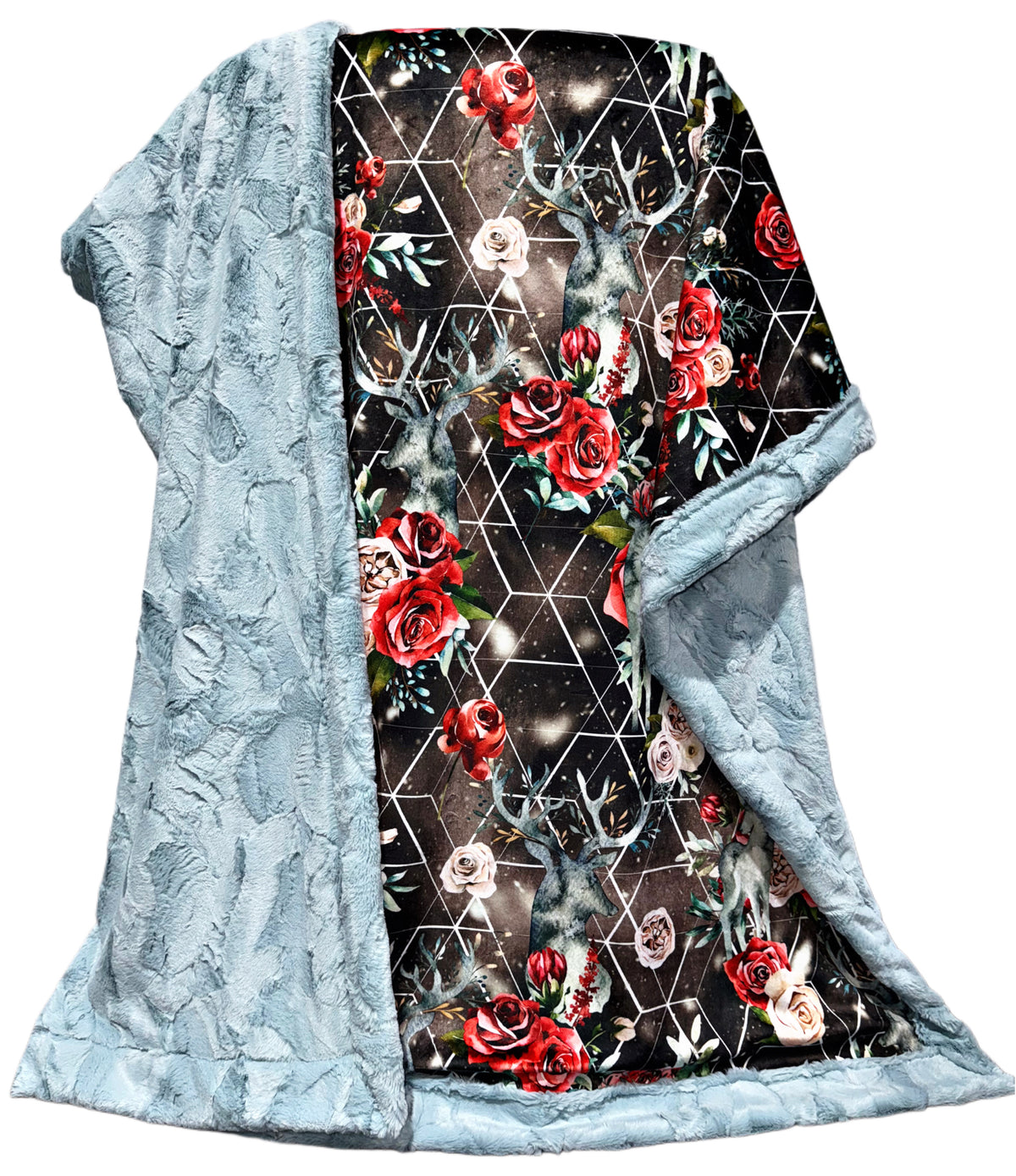 Raindrop Rose Deer XL Adult Size