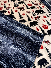Load image into Gallery viewer, Plaid Moose + Black Bear XL Adult Size