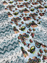 Load image into Gallery viewer, Floral Dragons XL Adult Size