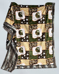 Camo Faux Quilt XL Adult Size