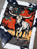 Longhorn Lovey Size