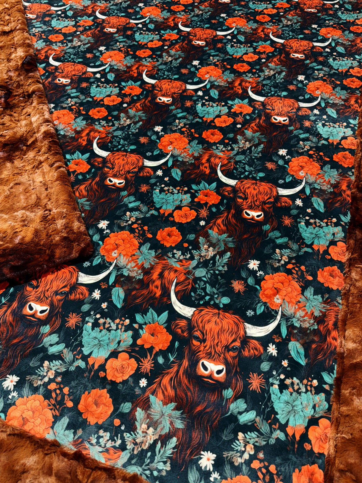 Fall Highland Cows XL Adult Size