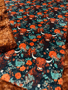 Fall Highland Cows XL Adult Size