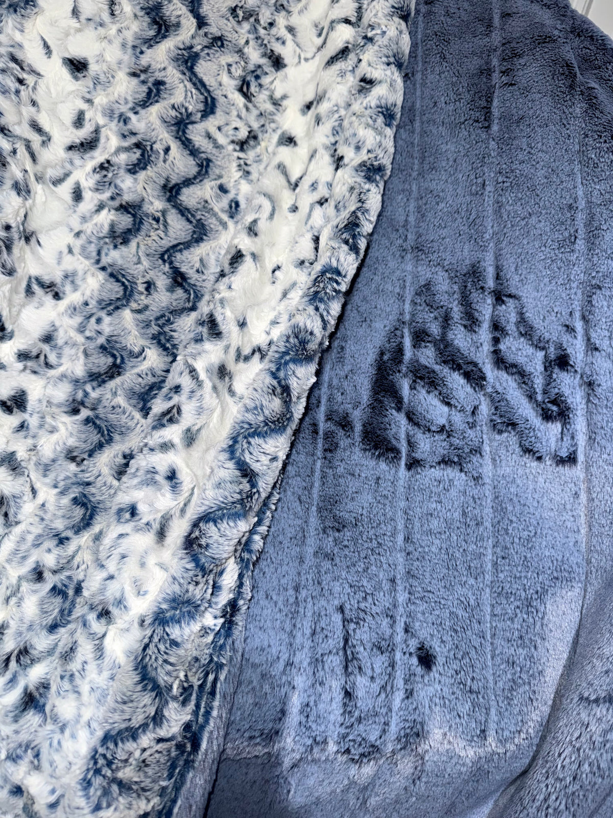 Extra Luxe Iced Navy Sydney + Navy Snowy Owl Xl Adult