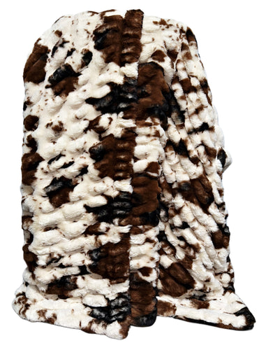 Extra Extra Luxe Ivory Brown Pony Milan Adult Size