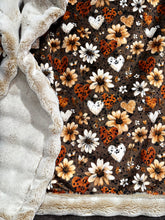 Load image into Gallery viewer, Extra Luxe Frosted Sand Dollar Powder Puff + Wild Hearts XL Adult Size