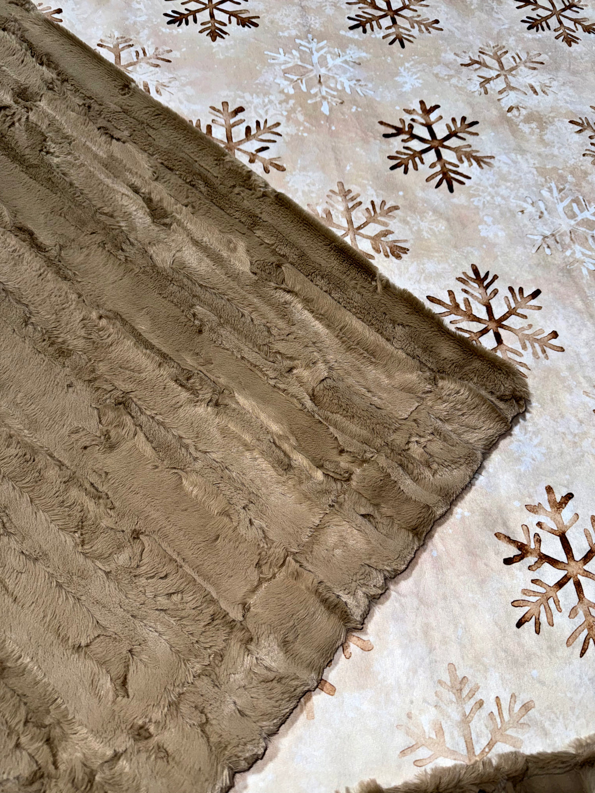 Golden Snowflakes XL Adult Size