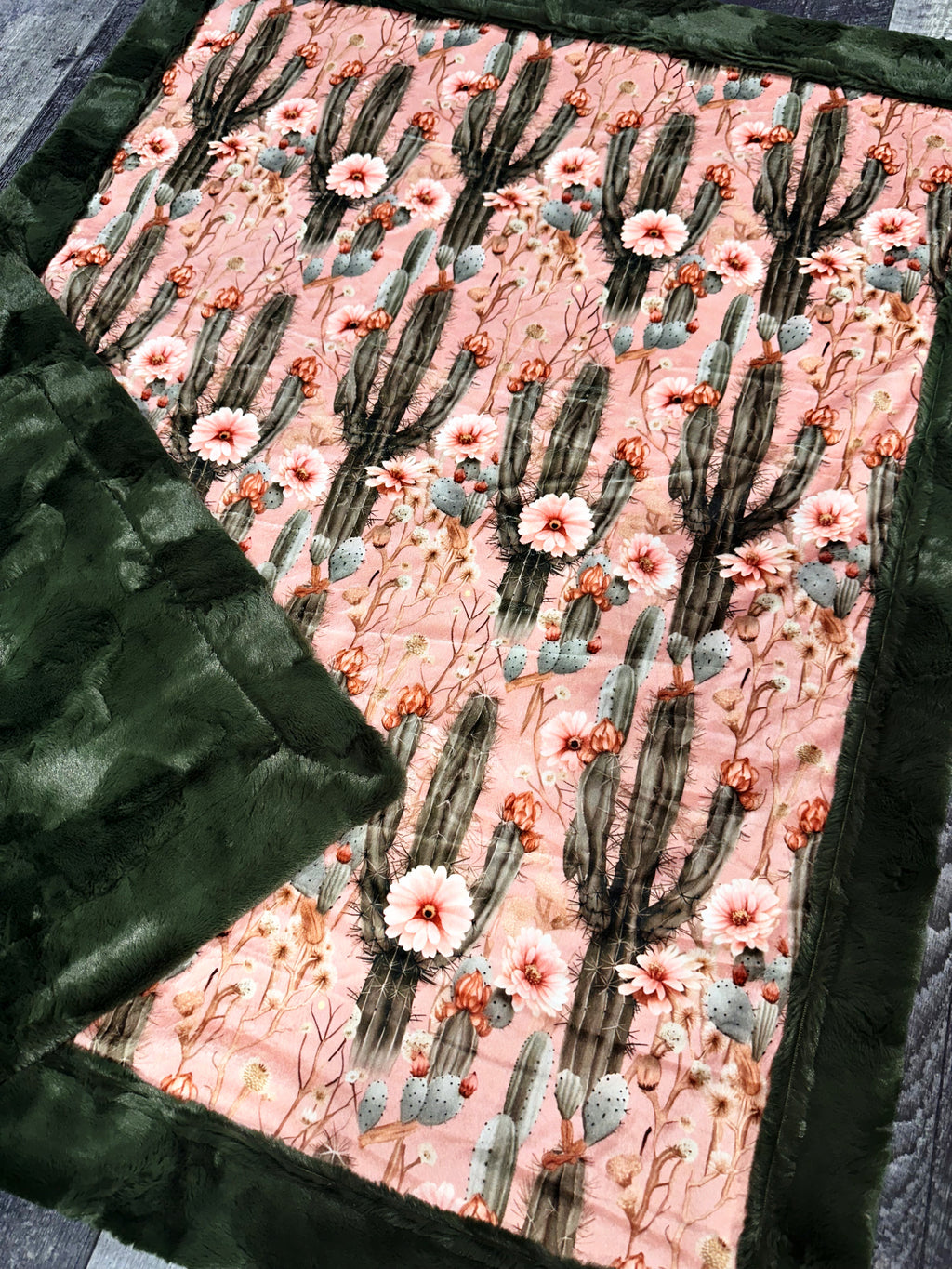 Blush Cactus Baby Size