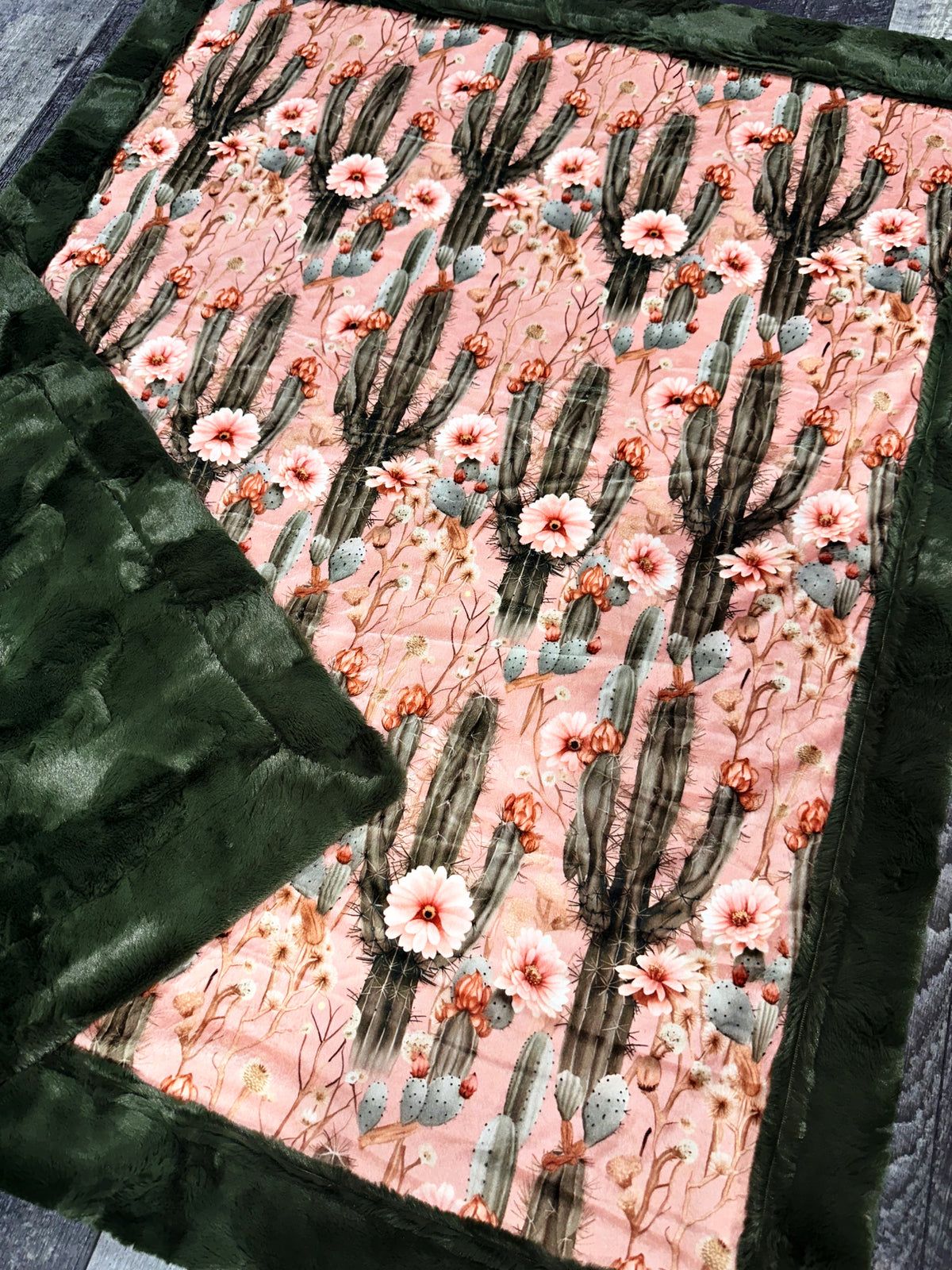 Blush Cactus Baby Size