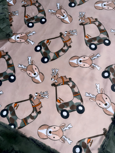 Hunting Buddy Throw Size
