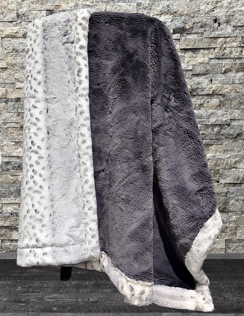 Alaskan Dove + Gray Arctic Fox Extra Luxe XL Adult Size
