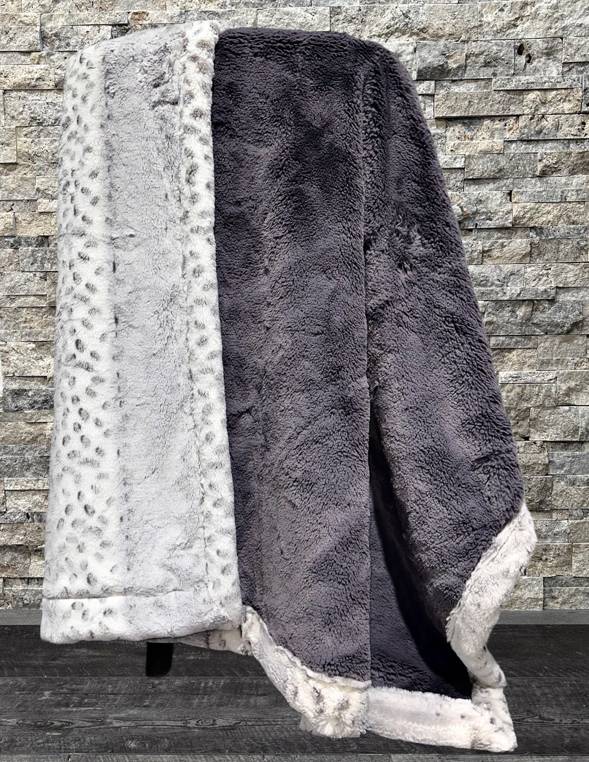 Alaskan Dove + Gray Arctic Fox Extra Luxe XL Adult Size