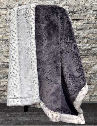 Alaskan Dove + Gray Arctic Fox Extra Luxe XL Adult Size