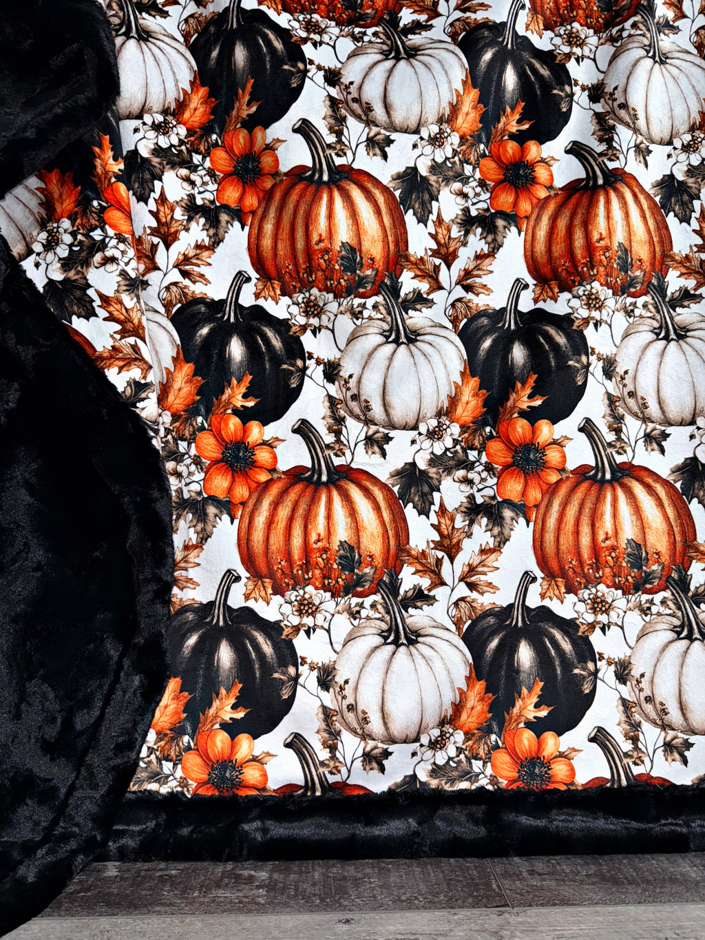 Fall Shimmer Beauty Pumpkins XL Adult Size