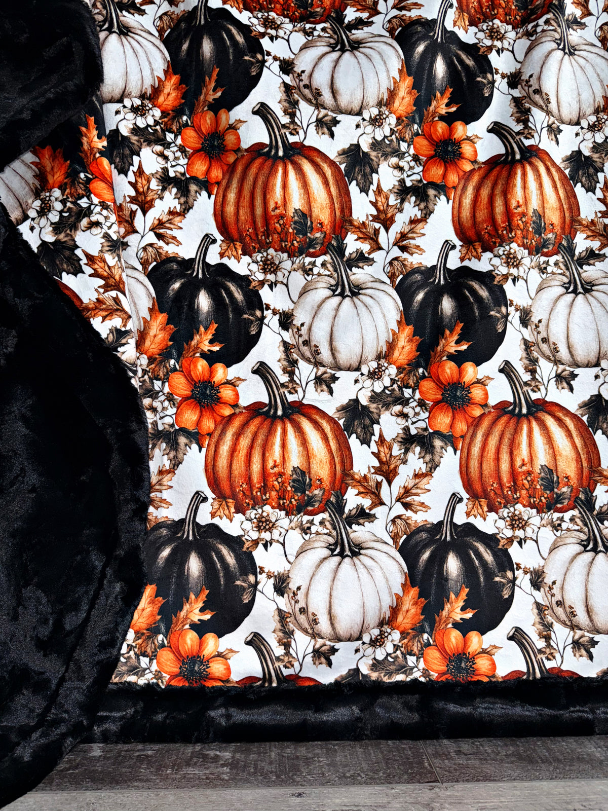 Fall Shimmer Beauty Pumpkins XL Adult Size
