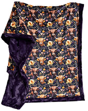 Load image into Gallery viewer, PREORDER Violet Highland Cows XL Adult Size