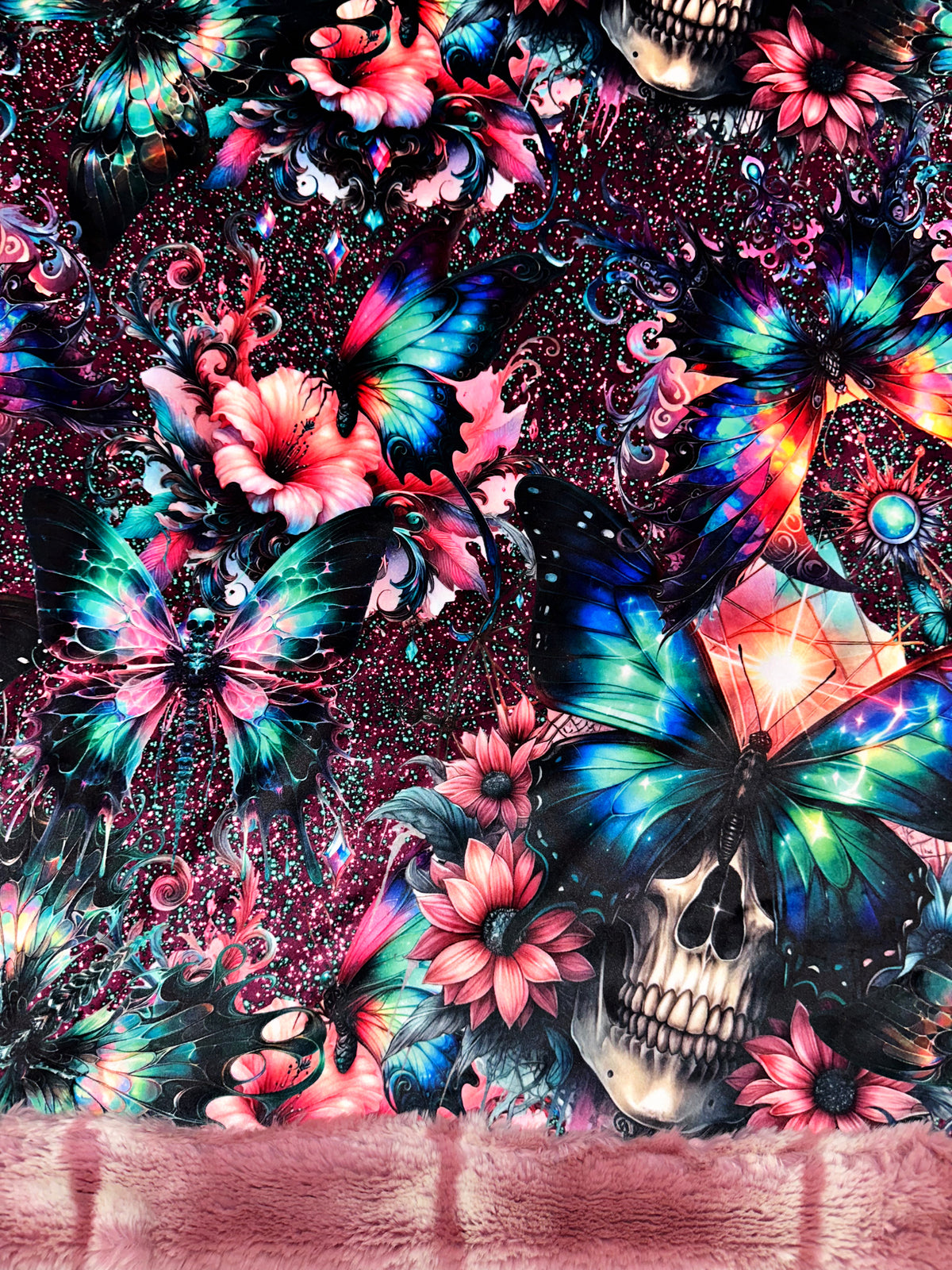 Extra Luxe Butterfly Skeletons XL Adult Size