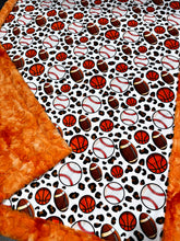 Load image into Gallery viewer, Sporty Girl Crib Size