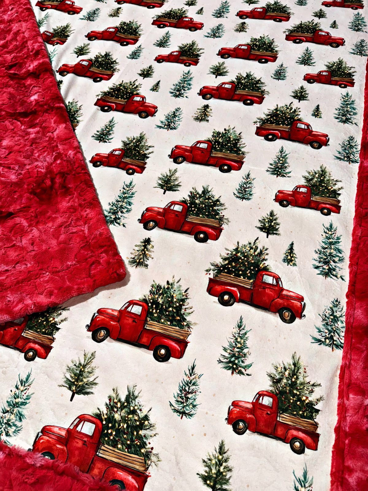 Christmas Trucks XL Adult Size
