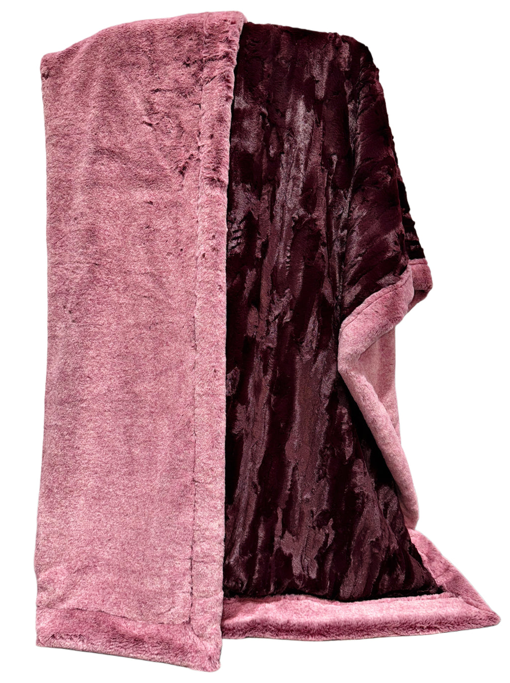 Extra Luxe Wine Baby Seal + Black Cherry Willow XL Adult Size