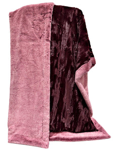 Extra Luxe Wine Baby Seal + Black Cherry Willow XL Adult Size