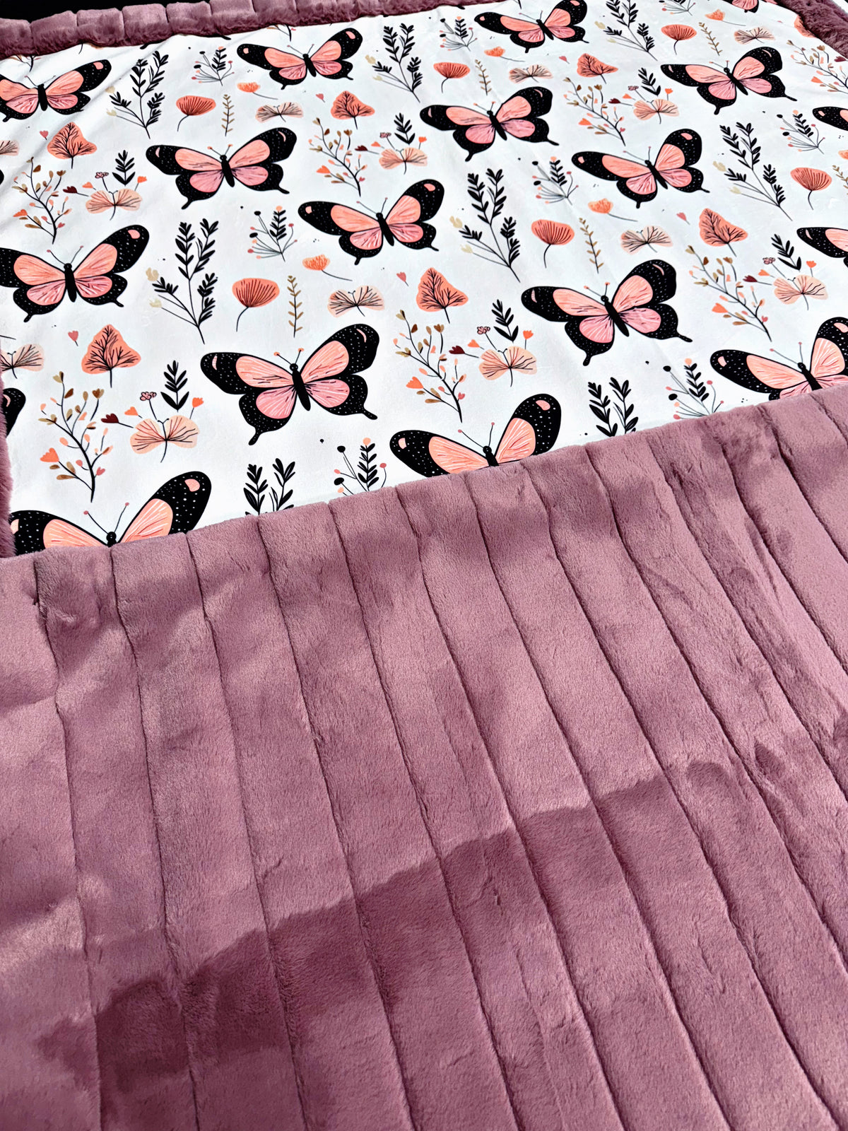 Extra Luxe Sydney Wild Rose + Pretty Butterflies XL Adult Size