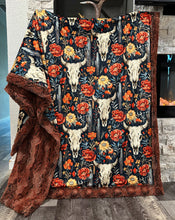 Load image into Gallery viewer, Floral Skull XL Adult Size