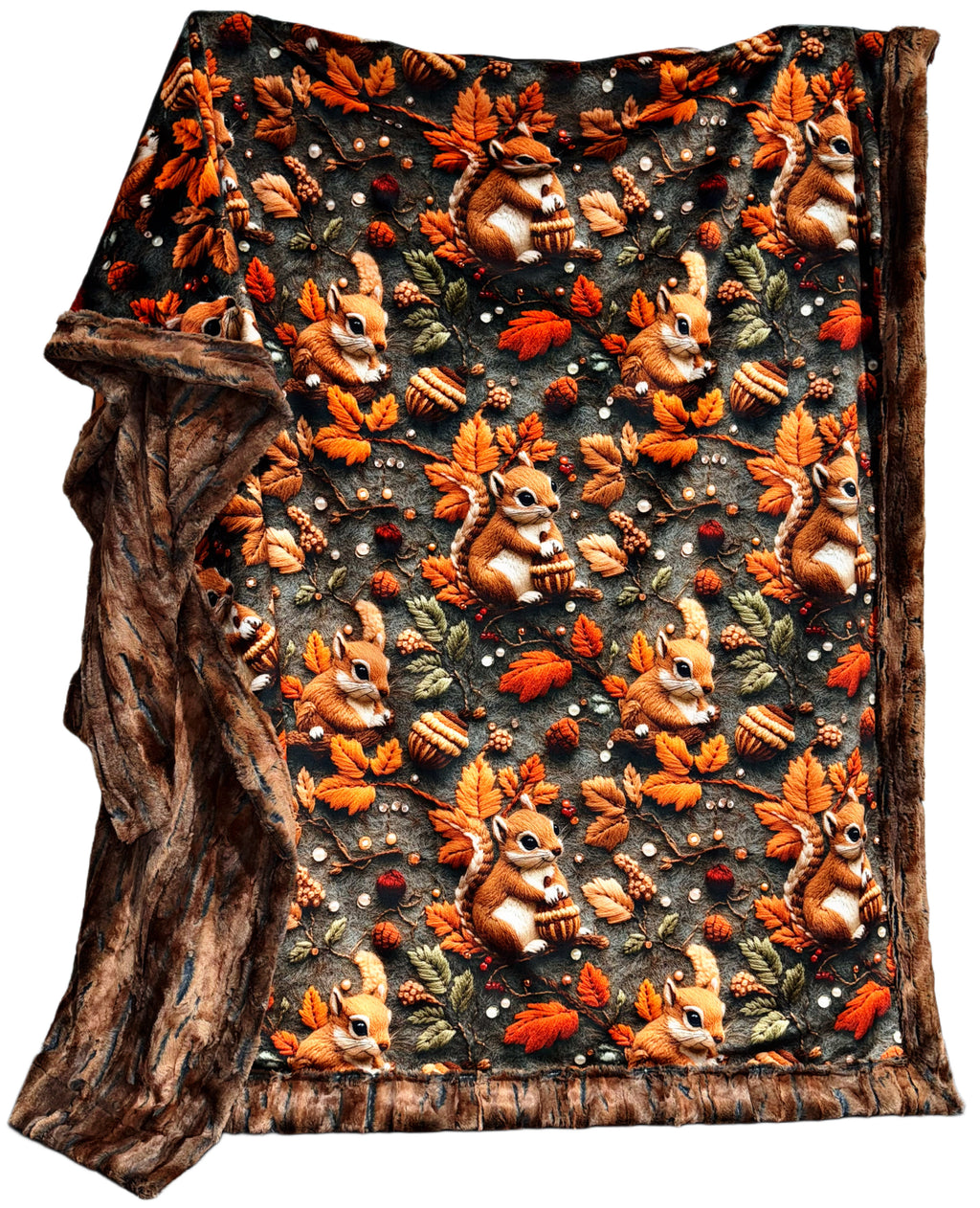 Thankful Squirrels XL Adult Size