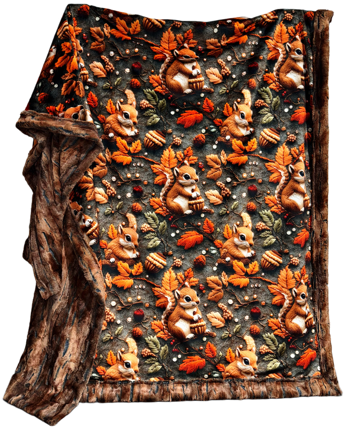 Thankful Squirrels XL Adult Size