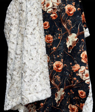Load image into Gallery viewer, Floral Skulls XL Adult Size