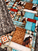 Load image into Gallery viewer, Ranch Faux Quilt XL Adult Size