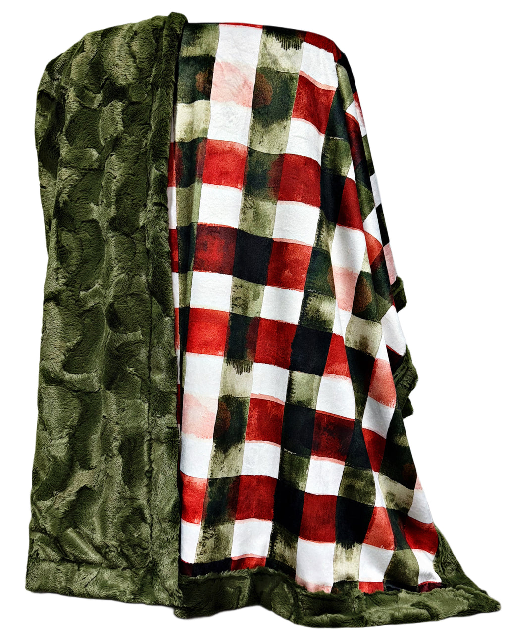 Winter Plaid XL Adult Size