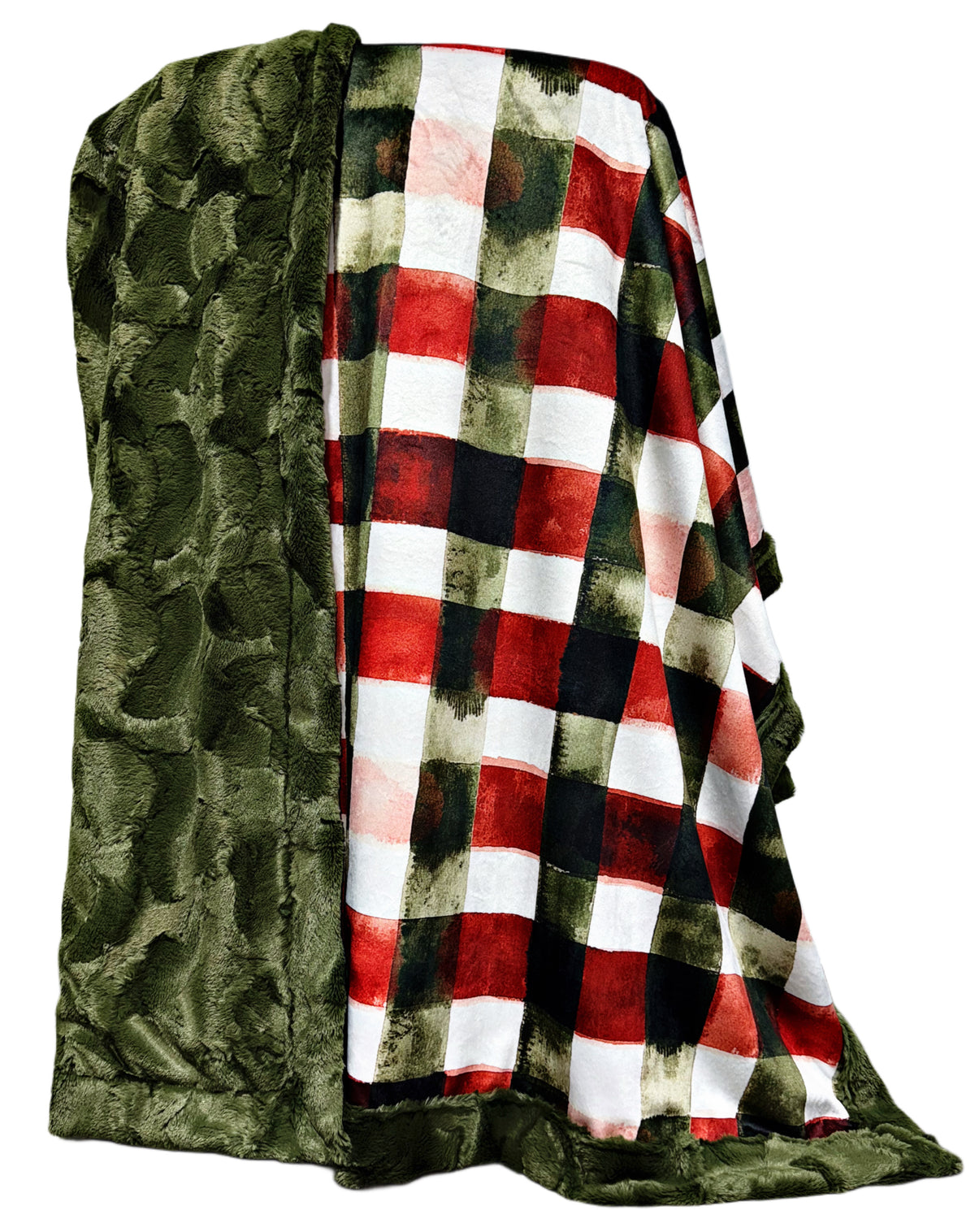 Winter Plaid XL Adult Size