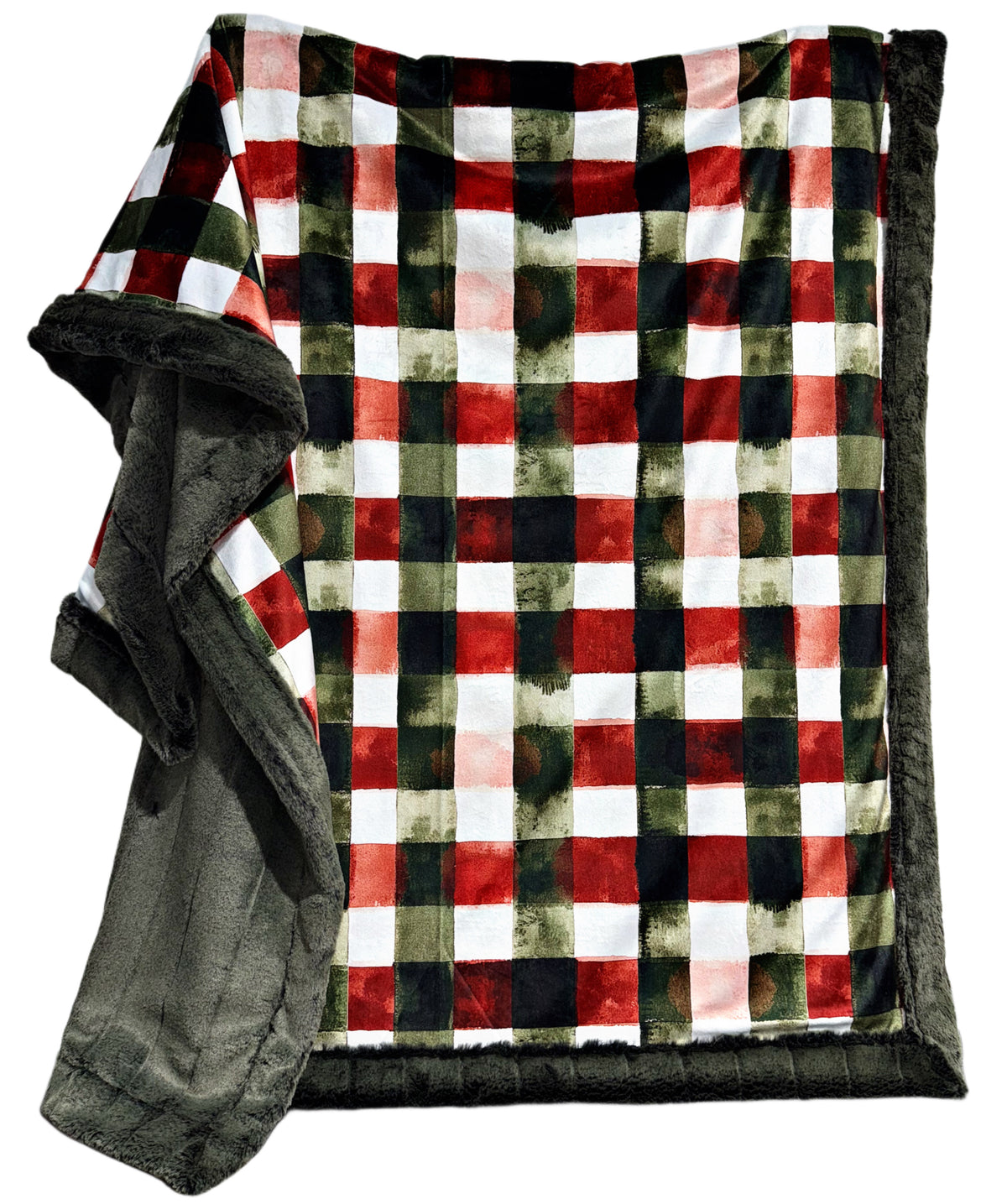 Extra Luxe Iced Sydney Pine + Plaid XL Adult Size