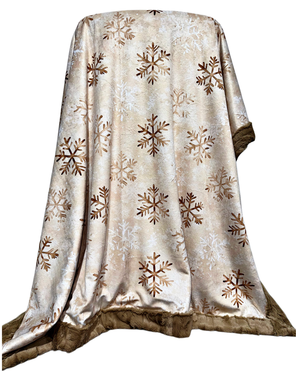 Golden Snowflakes XL Adult Size