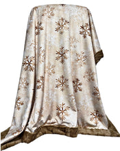 Load image into Gallery viewer, Golden Snowflakes XL Adult Size