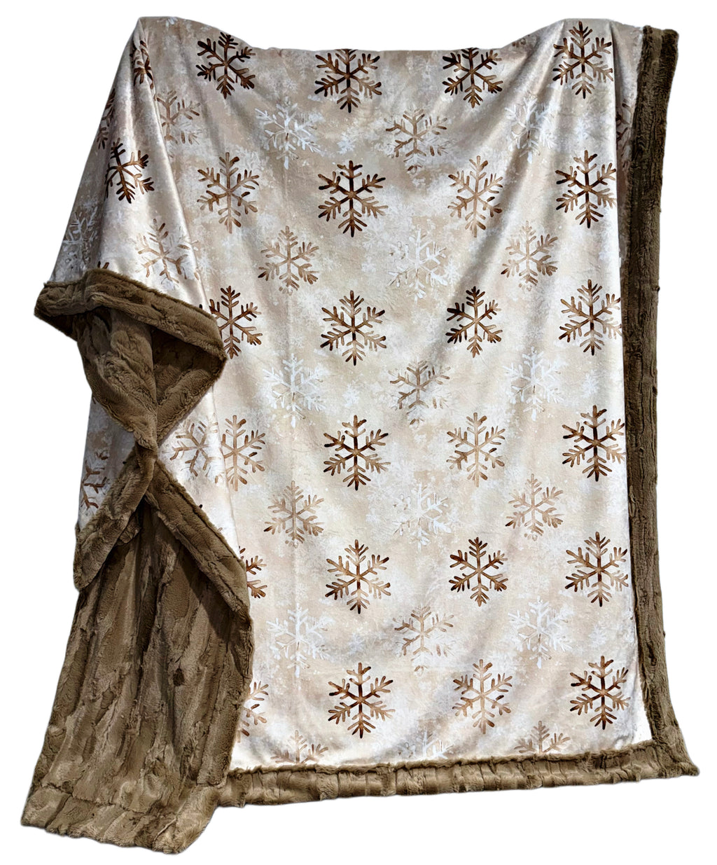 Golden Snowflakes XL Adult Size