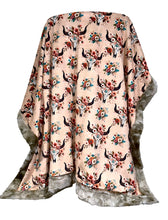 Load image into Gallery viewer, Boho Floral Skull XL Adult Size