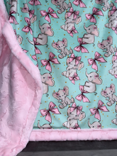 Load image into Gallery viewer, Pink Bow Elephants XL Adult Size