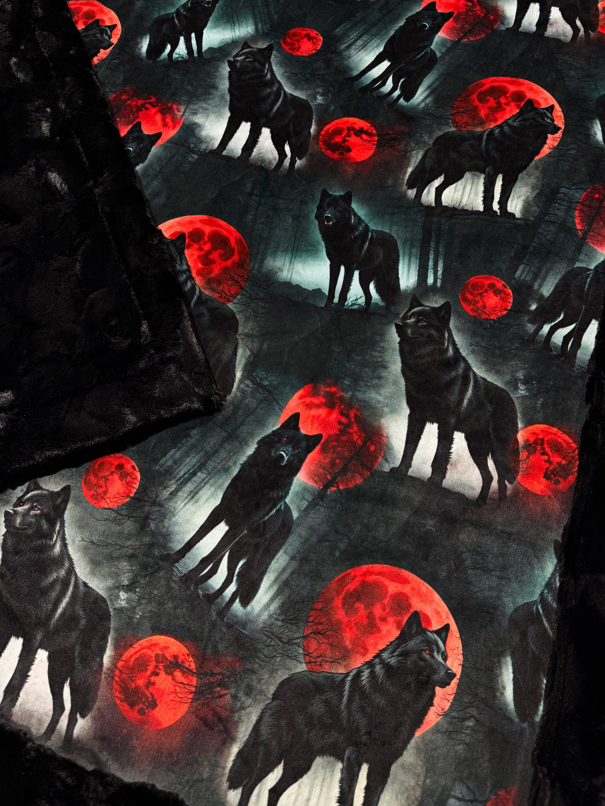 Blood Moon Wolves XL Adult Size